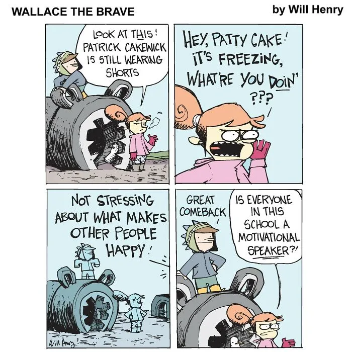 35 Delightful ‘Wallace the Brave’ Comics That Might Make You Smile