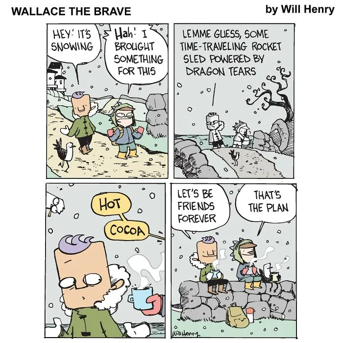 35 Delightful ‘Wallace the Brave’ Comics That Might Make You Smile