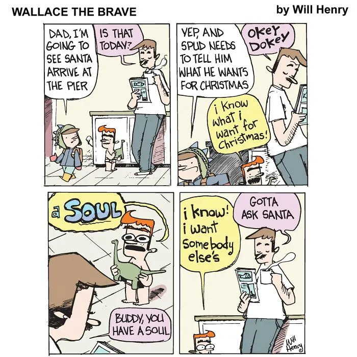 35 Delightful ‘Wallace the Brave’ Comics That Might Make You Smile