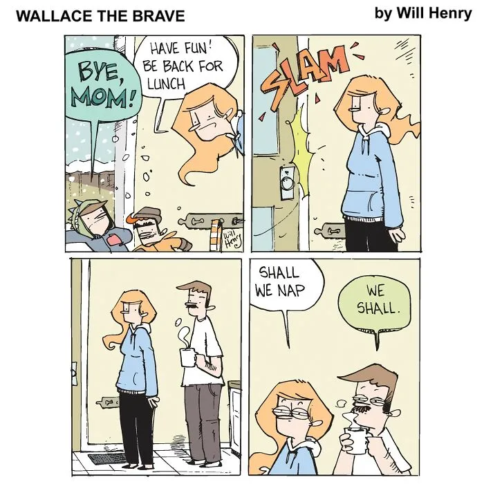 35 Delightful ‘Wallace the Brave’ Comics That Might Make You Smile