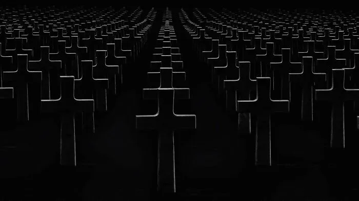 3rd Place, Black And White: Eternal March By Rick Lingo, USA