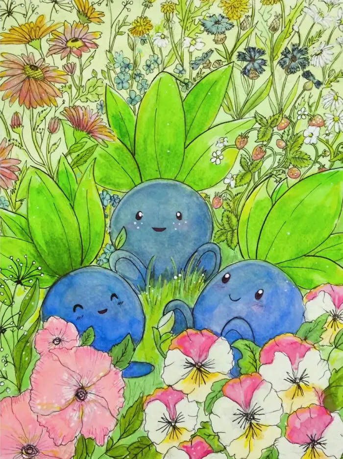 My Friend’s Hand-Drawn Pokémon Illustrations Might Be Too Cute To Handle
