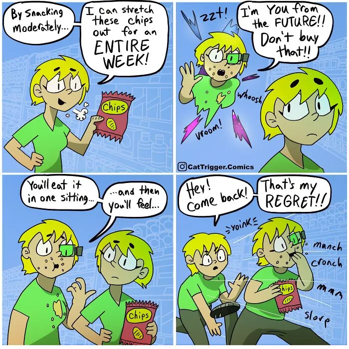 23 “Cat Trigger” Comics Full Of Sharp Humor And Unexpected Endings, Created By This Artist (New Pics)