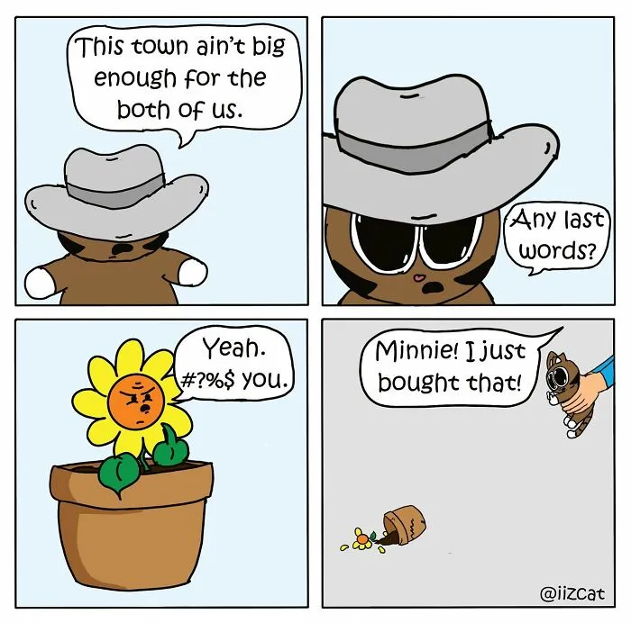 20 Funny New Comics By Nick Filippou That Nail Life With A Cat