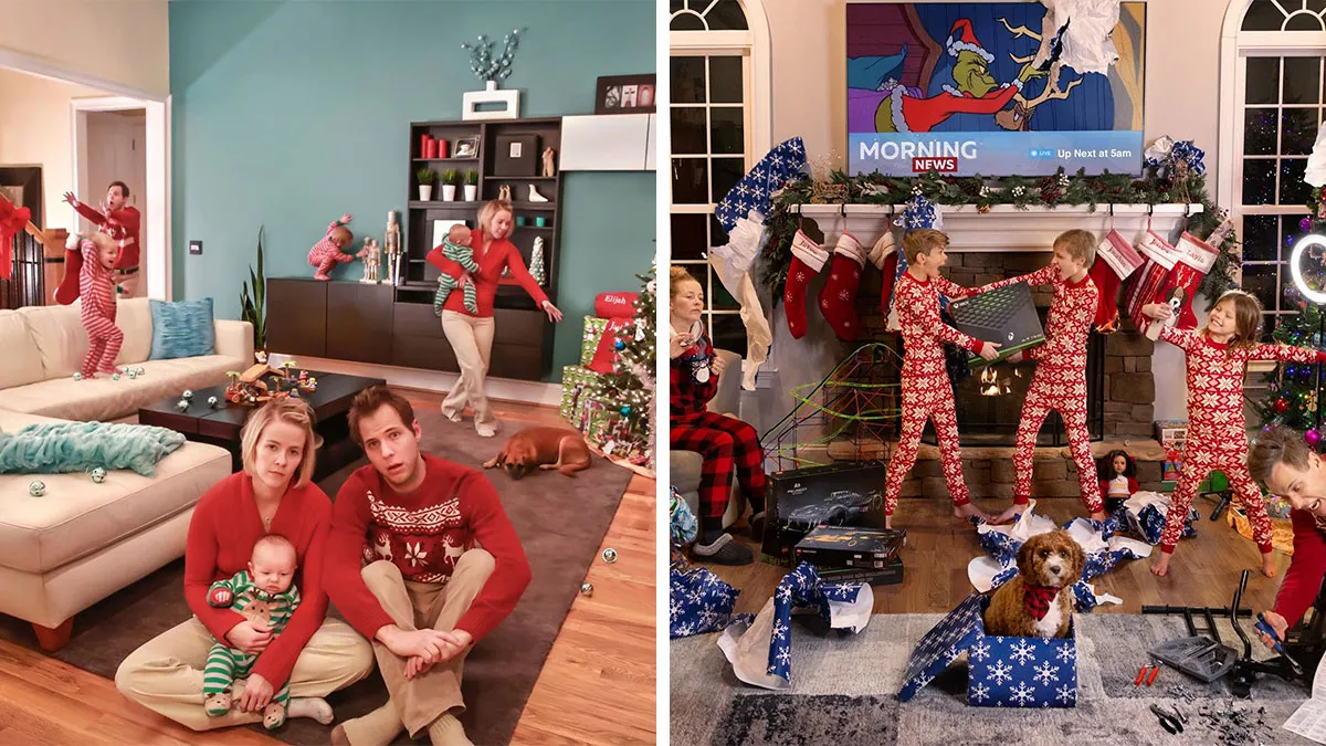 This Family Has Perfectly Captured Holiday Madness In Their Hilarious Christmas Cards Since 2014
