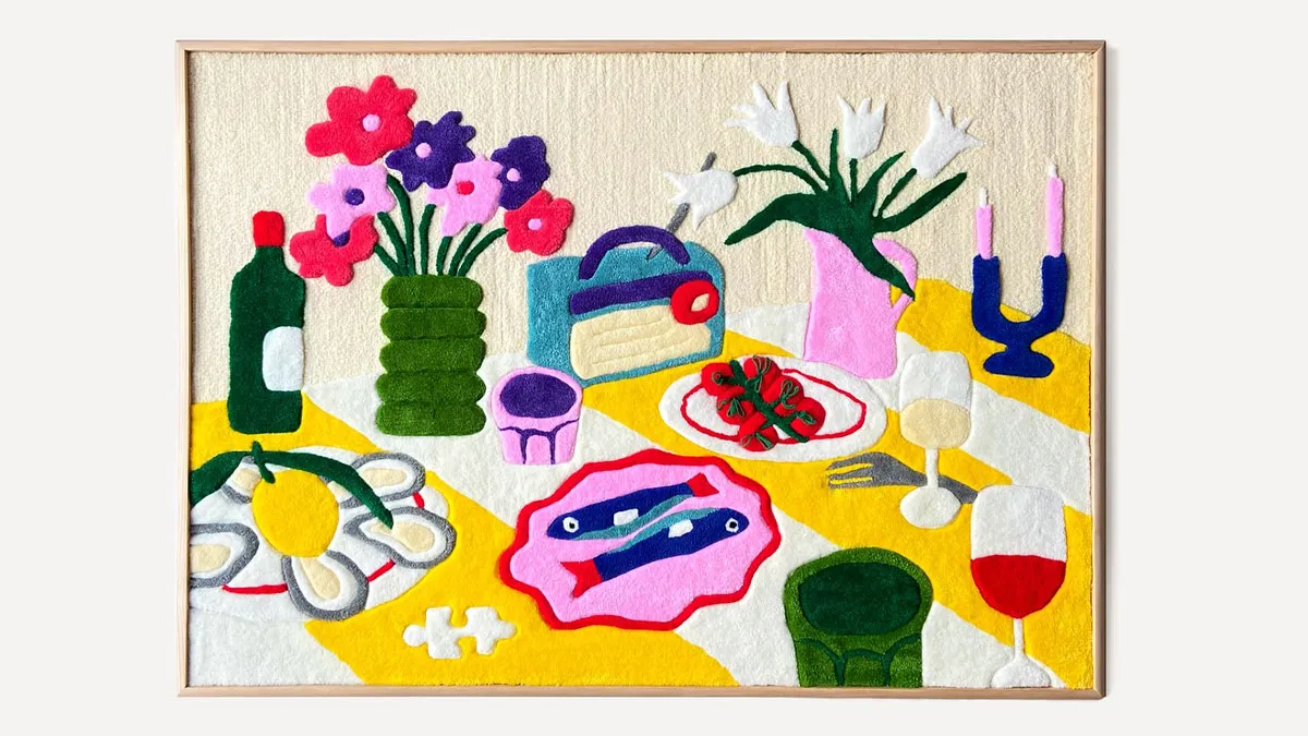 30 Fun And Bold Tufted Creations By Cléa Delogu