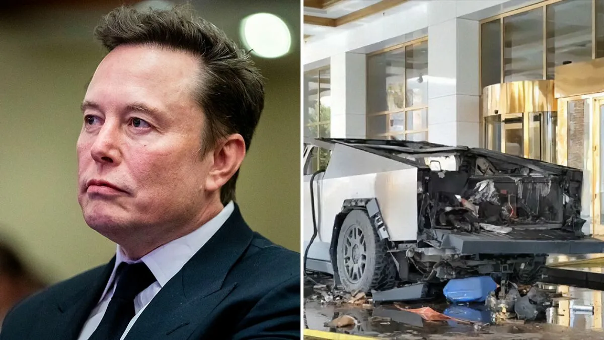 “Picked The Wrong Car”: Elon Musk Blasts Media Coverage Of Cybertruck Blast Outside Trump Hotel