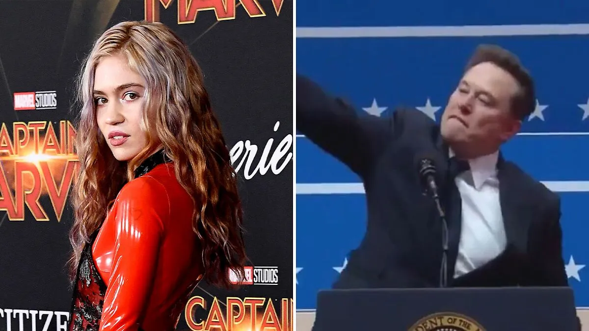 Elon Musk's Ex Grimes Responds To Controversial Salute Accusations At Inauguration Rally