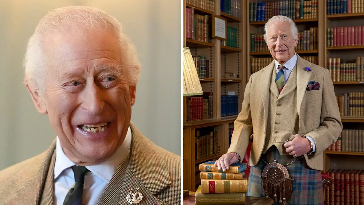 King Charles’ Teeth Steal The Spotlight In His Latest Portrait—And The Internet Is Losing It