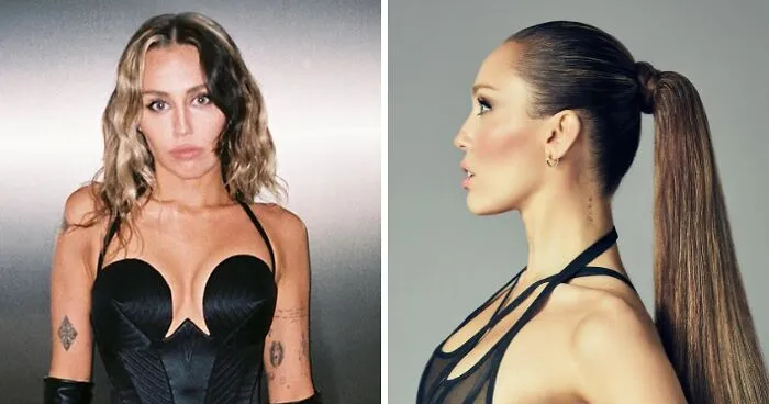 "Ariana, What Are You Doing Here?": Fans Stunned By Miley Cyrus' Transformation In See-Through Top