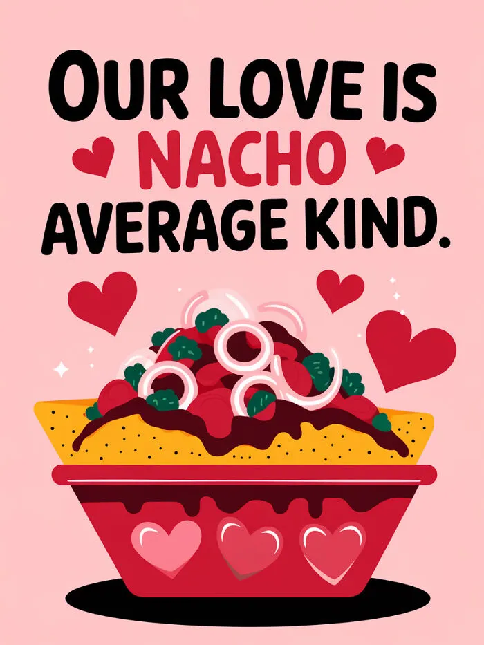 Our Love Is Nacho Average Kind