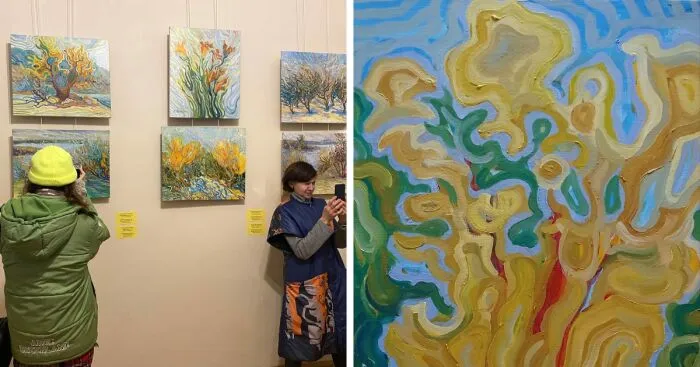 I Opened An Exhibition Of Paintings In The Frontline Zone Of Ukraine (27 Pics)