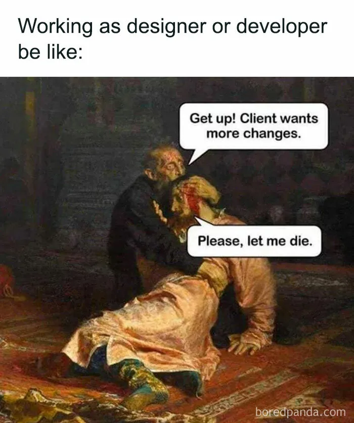 30 Hilarious Memes That Blend Classical Art With Cynical Reality