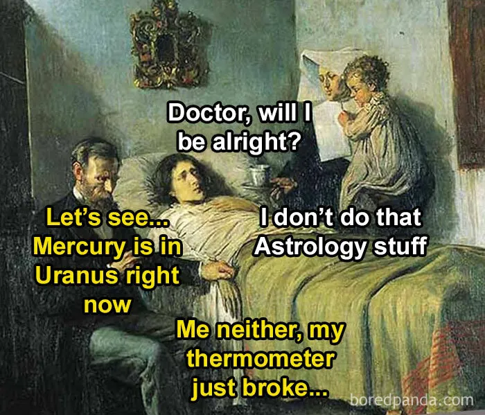 50 Funny Memes That Masterfully Combine Classical Art And Relatable Humor
