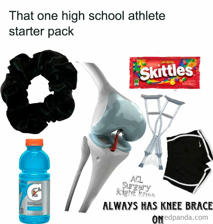 That One High School Athlete Starter Pack