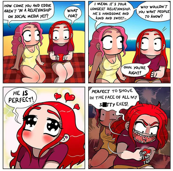 Artist Makes 20 Hilarious Comics About Girls’ Everyday Life Situations And Being In A Couple (New Pics)