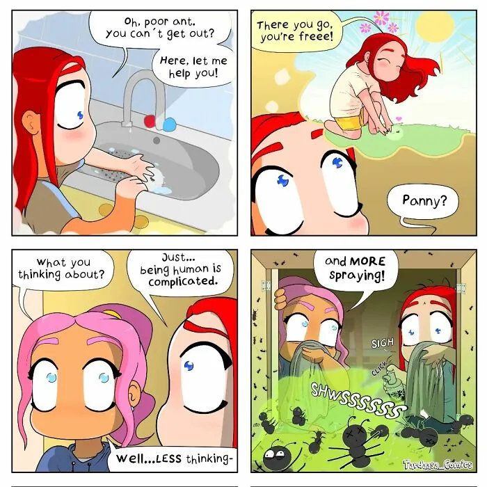 Artist Makes 20 Hilarious Comics About Girls’ Everyday Life Situations And Being In A Couple (New Pics)
