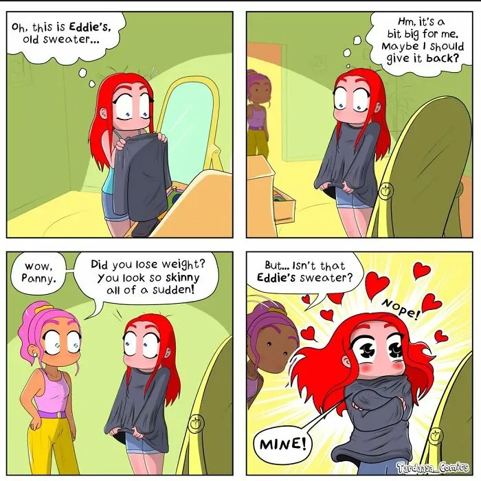Artist Makes 20 Hilarious Comics About Girls’ Everyday Life Situations And Being In A Couple (New Pics)