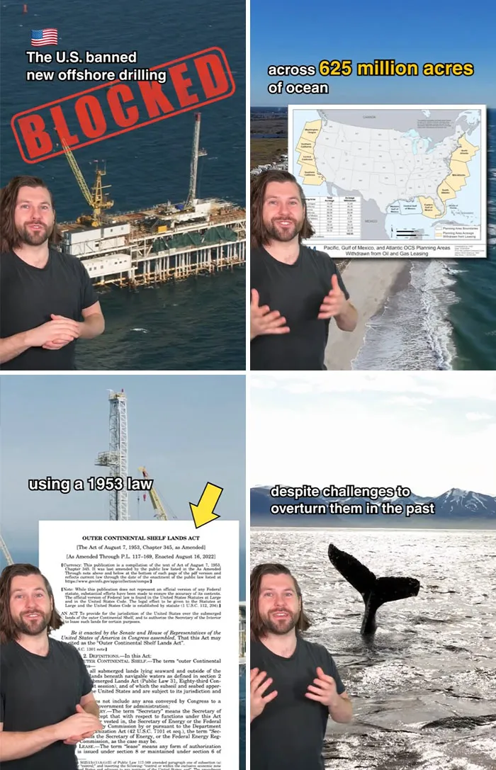 The U.S. Banned New Offshore Drilling Across 625 Million Acres Of Ocean