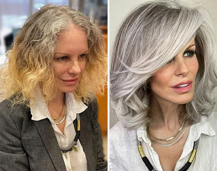 22 Incredible Gray Hair Revivals By Celebrity Hair Colorist Jack Martin (New Pics)