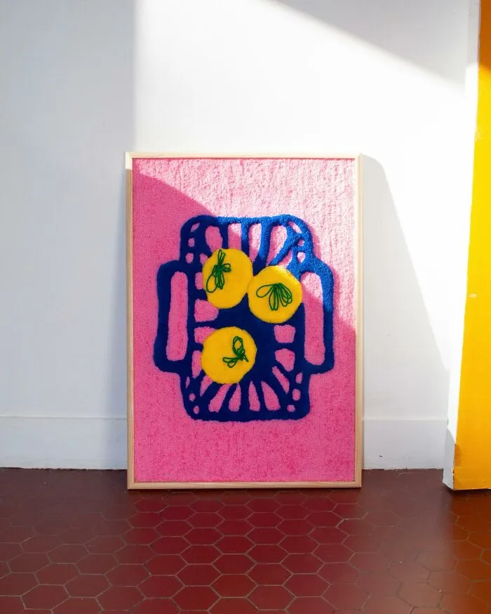 30 Fun And Bold Tufted Creations By Cléa Delogu