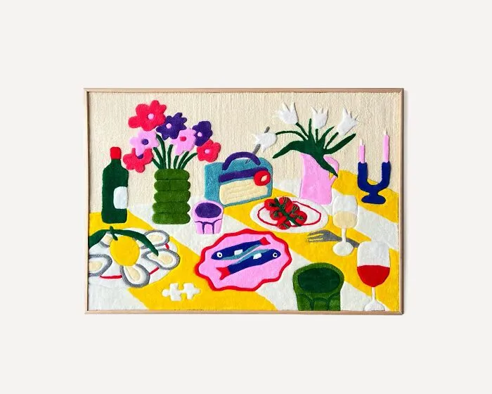 30 Fun And Bold Tufted Creations By Cléa Delogu