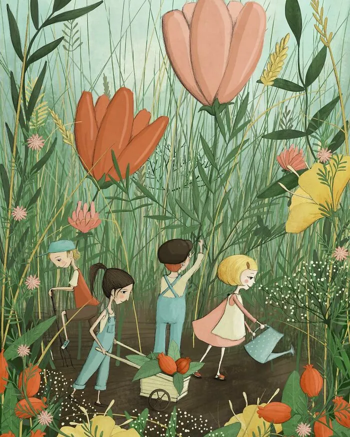30 Magical Illustrations By Maja Lindberg That Blur The Line Between Fantasy And Reality
