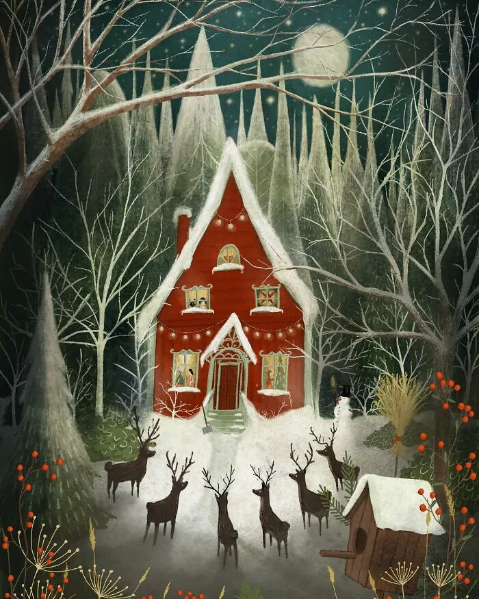30 Magical Illustrations By Maja Lindberg That Blur The Line Between Fantasy And Reality