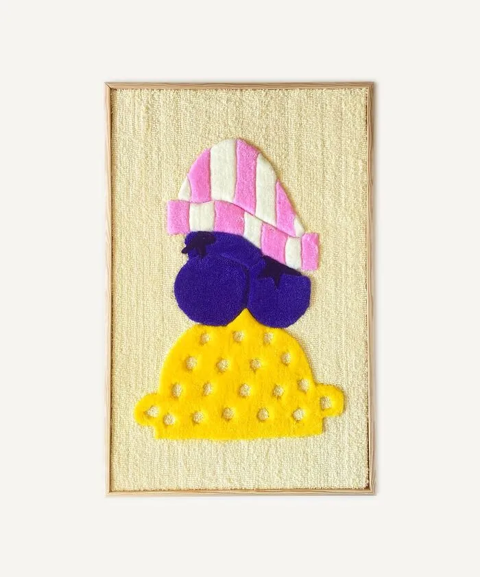 30 Fun And Bold Tufted Creations By Cléa Delogu