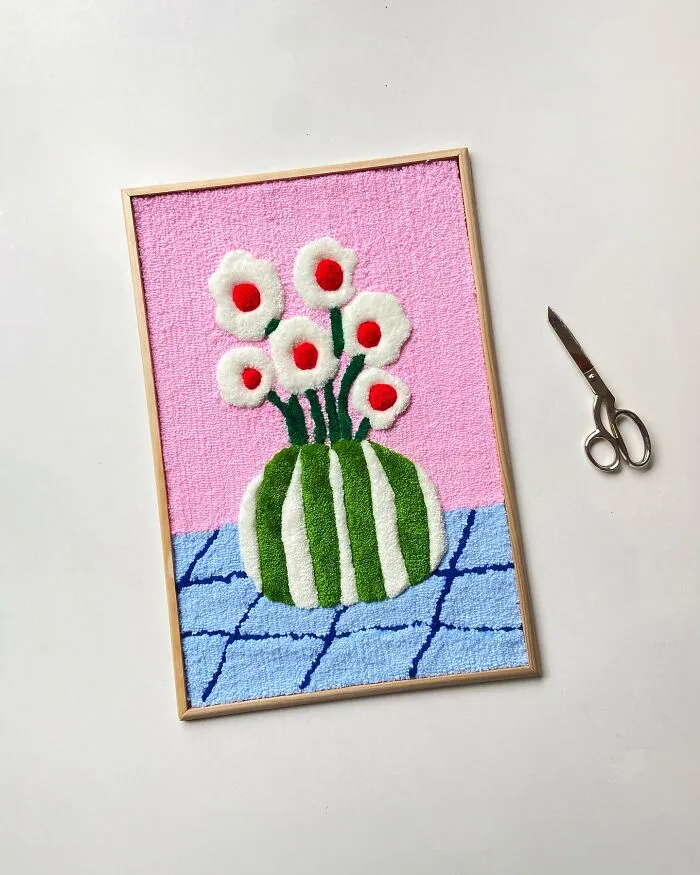 30 Fun And Bold Tufted Creations By Cléa Delogu