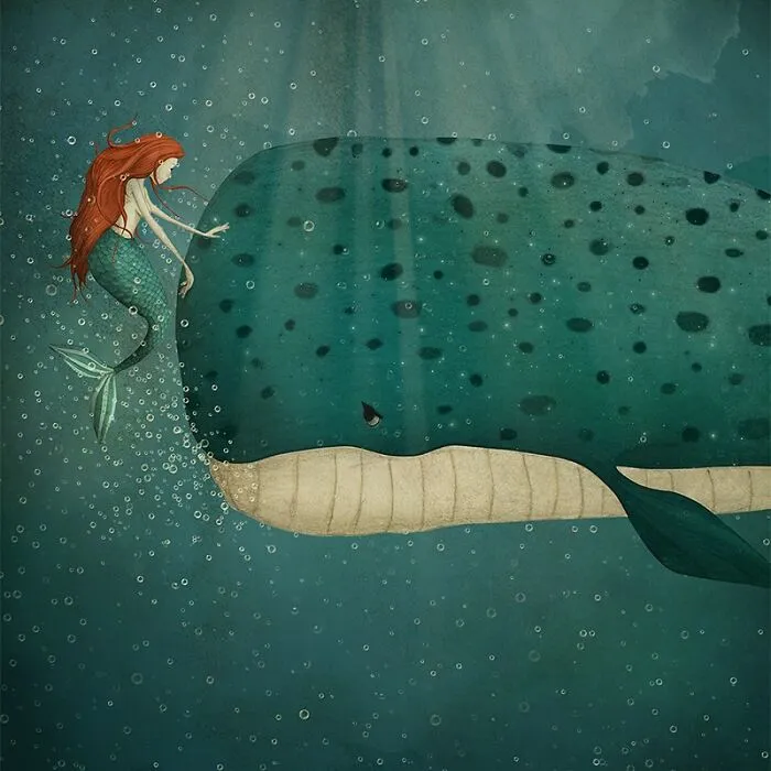 30 Magical Illustrations By Maja Lindberg That Blur The Line Between Fantasy And Reality