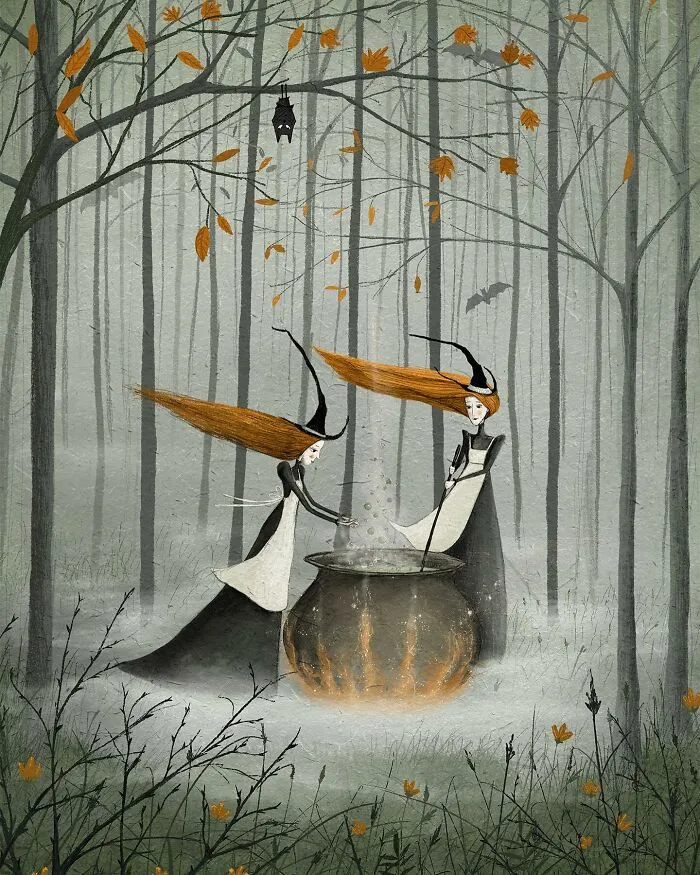 30 Magical Illustrations By Maja Lindberg That Blur The Line Between Fantasy And Reality