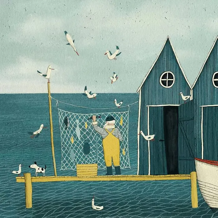 30 Magical Illustrations By Maja Lindberg That Blur The Line Between Fantasy And Reality