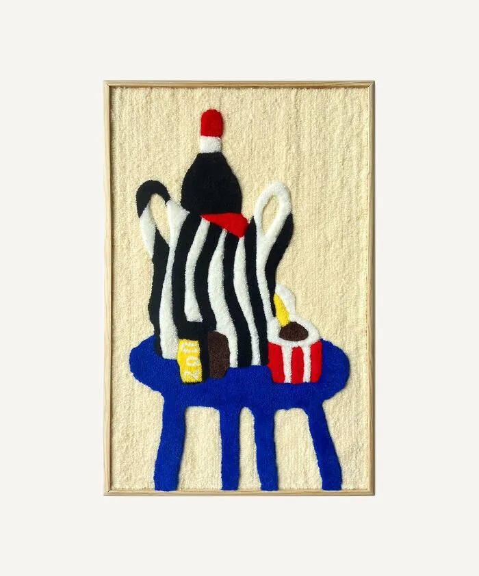 30 Fun And Bold Tufted Creations By Cléa Delogu