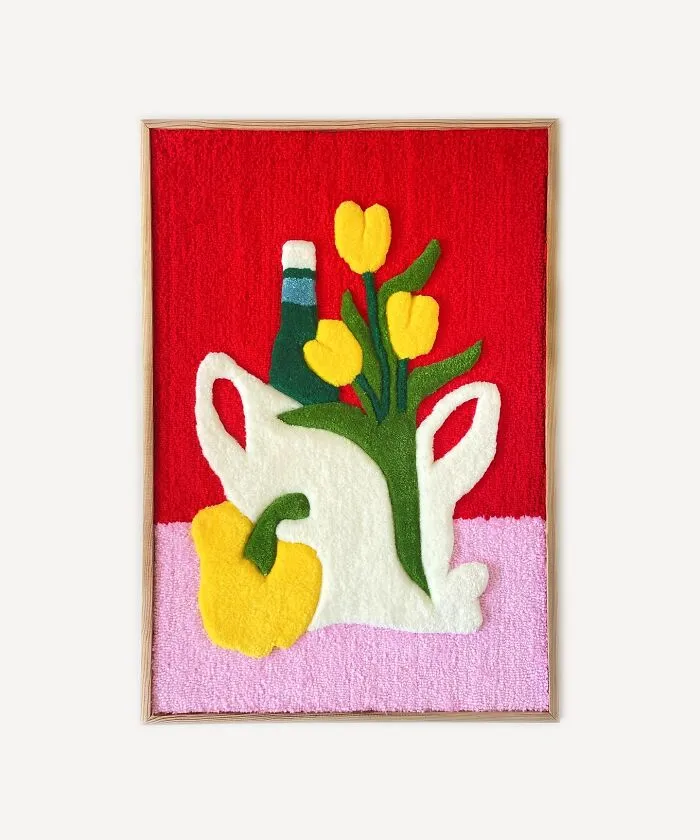30 Fun And Bold Tufted Creations By Cléa Delogu