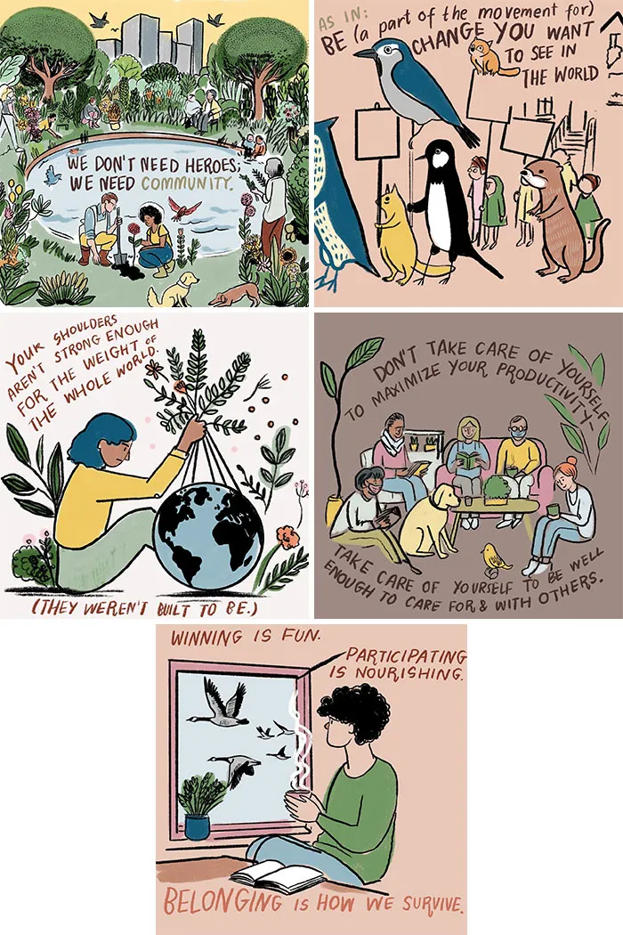 30 Illustrations By Sophie Lucido Johnson That Inspire Slowing Down And Enjoying Simple Stuff