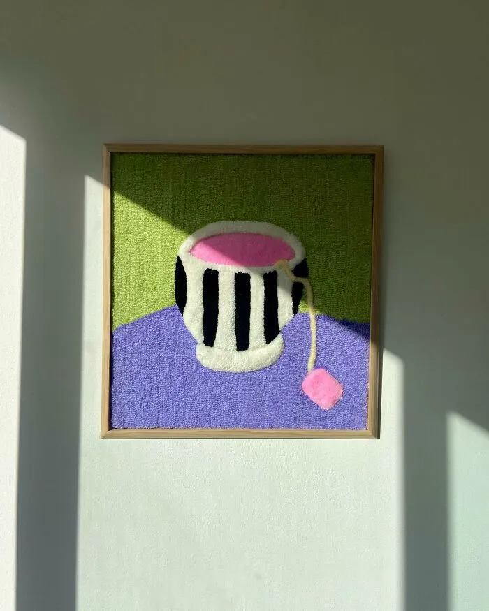 30 Fun And Bold Tufted Creations By Cléa Delogu