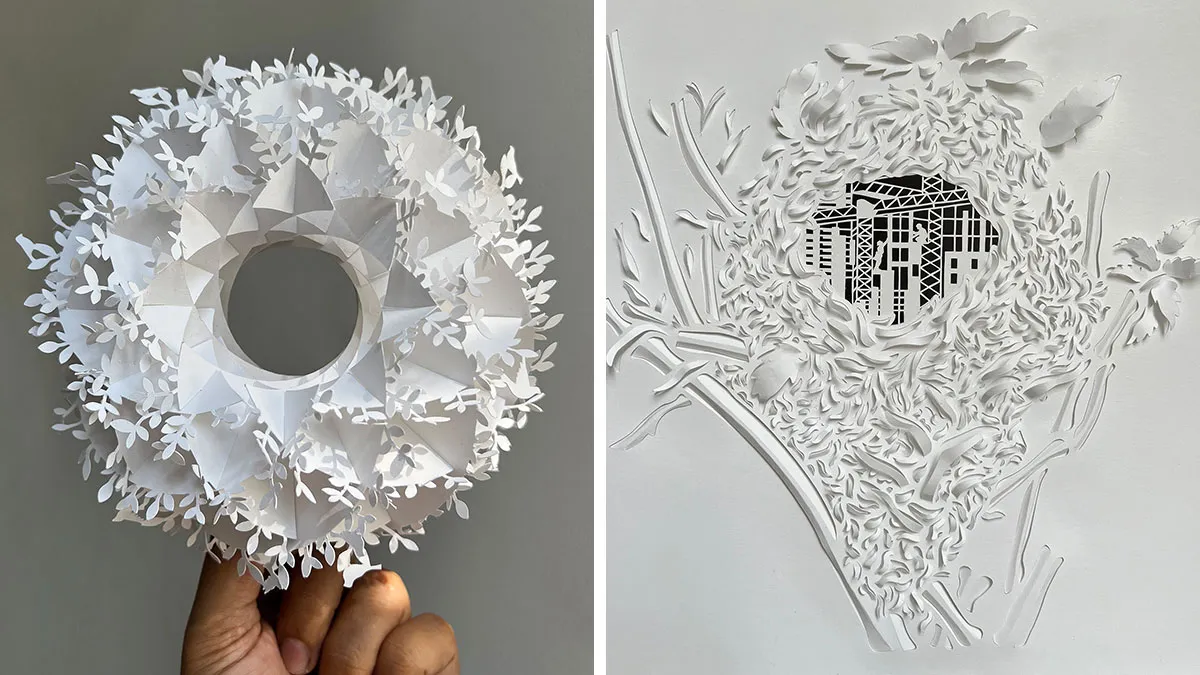 My Hand-Carved Designs From Paper Inspired By Natural Elements (21 Pics)