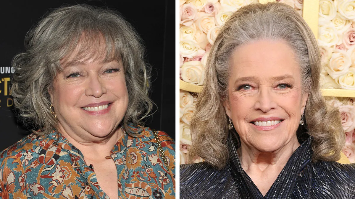 Kathy Bates Turns Heads On 2025 Golden Globes Red Carpet After Dramatic 100lb Transformation