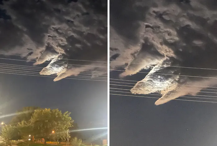 Shark Cloud With Moon Eye