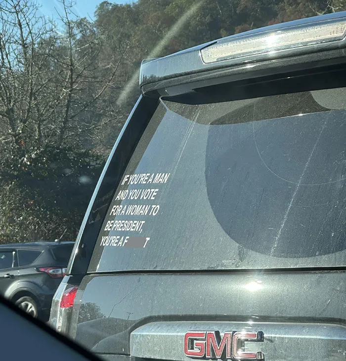 Seen In A Walmart Parking Lot