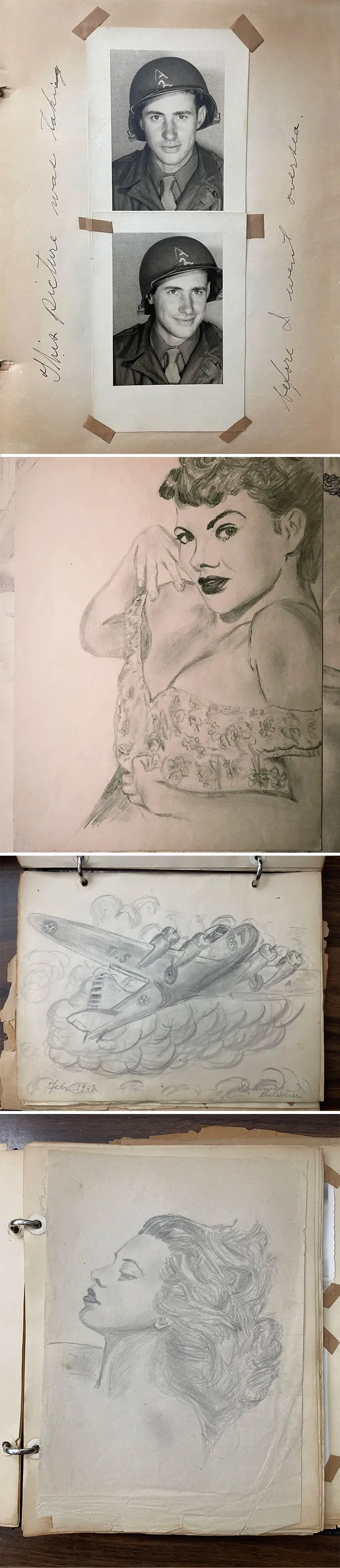 My Uncle’s Wwii Sketchbook