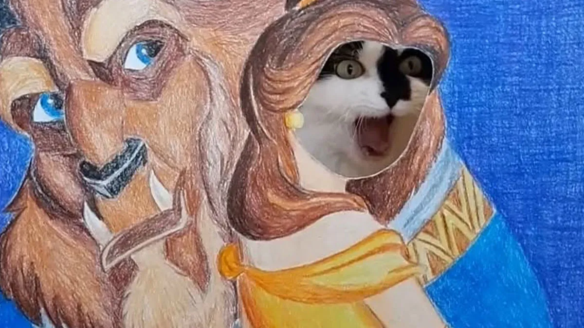 This Cat Steals The Spotlight In Famous Paintings And More (17 Pics)