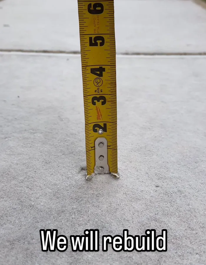 Big Feelings Came With A Teeny Bit Of Snow