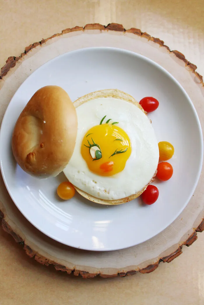 Tweety Fried Eggs