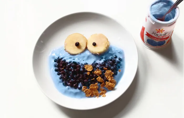 Cookie Monster Yogurt