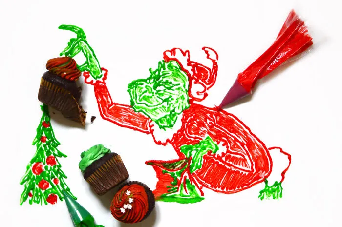 Grinch Cake Frosting