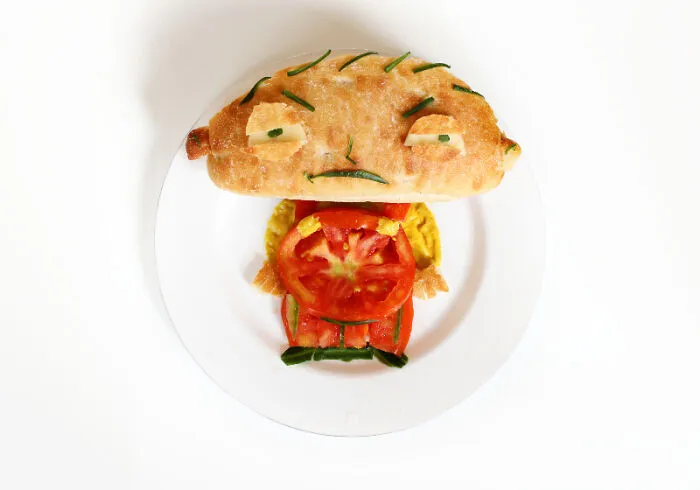 Family Guy - Stewie Sandwich Food Art