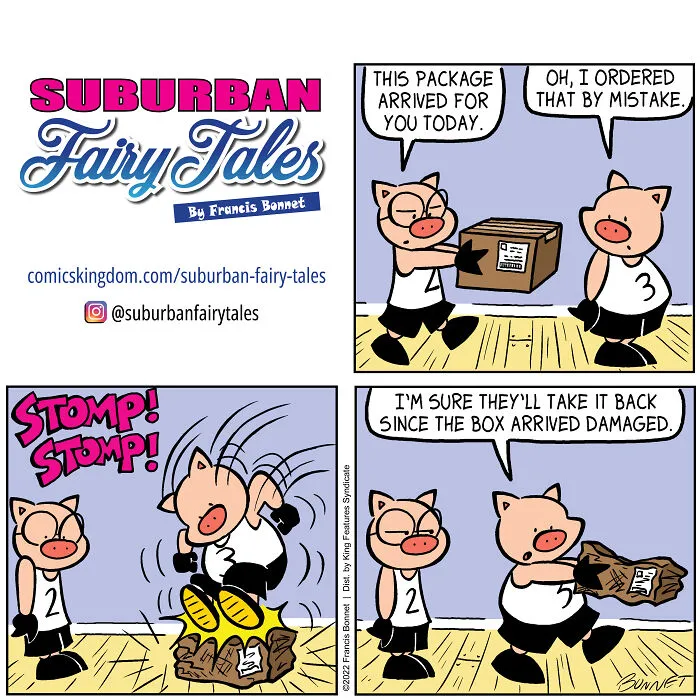 My 20 Comics Showcasing Relationship Disasters From A Pig's Perspective