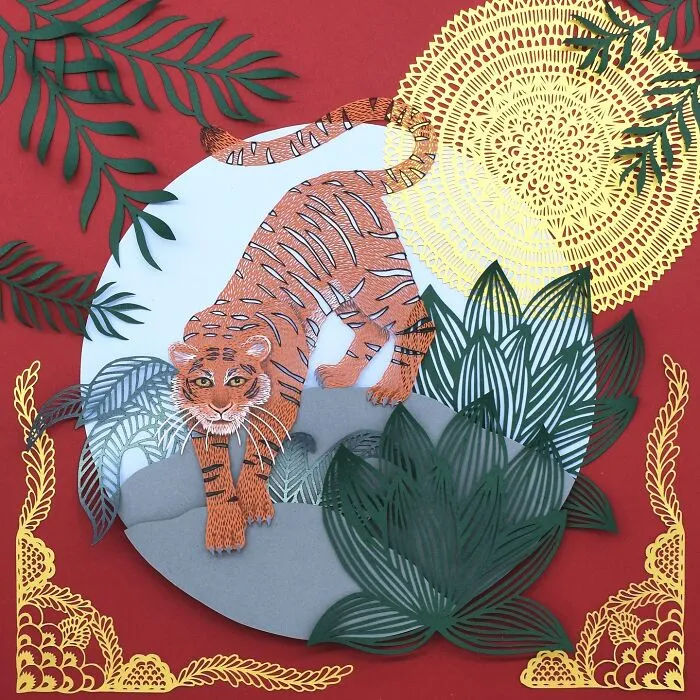 Papercut Artist Creates Intricate And Beautiful Designs Inspired By Natural Life (42 Pics)